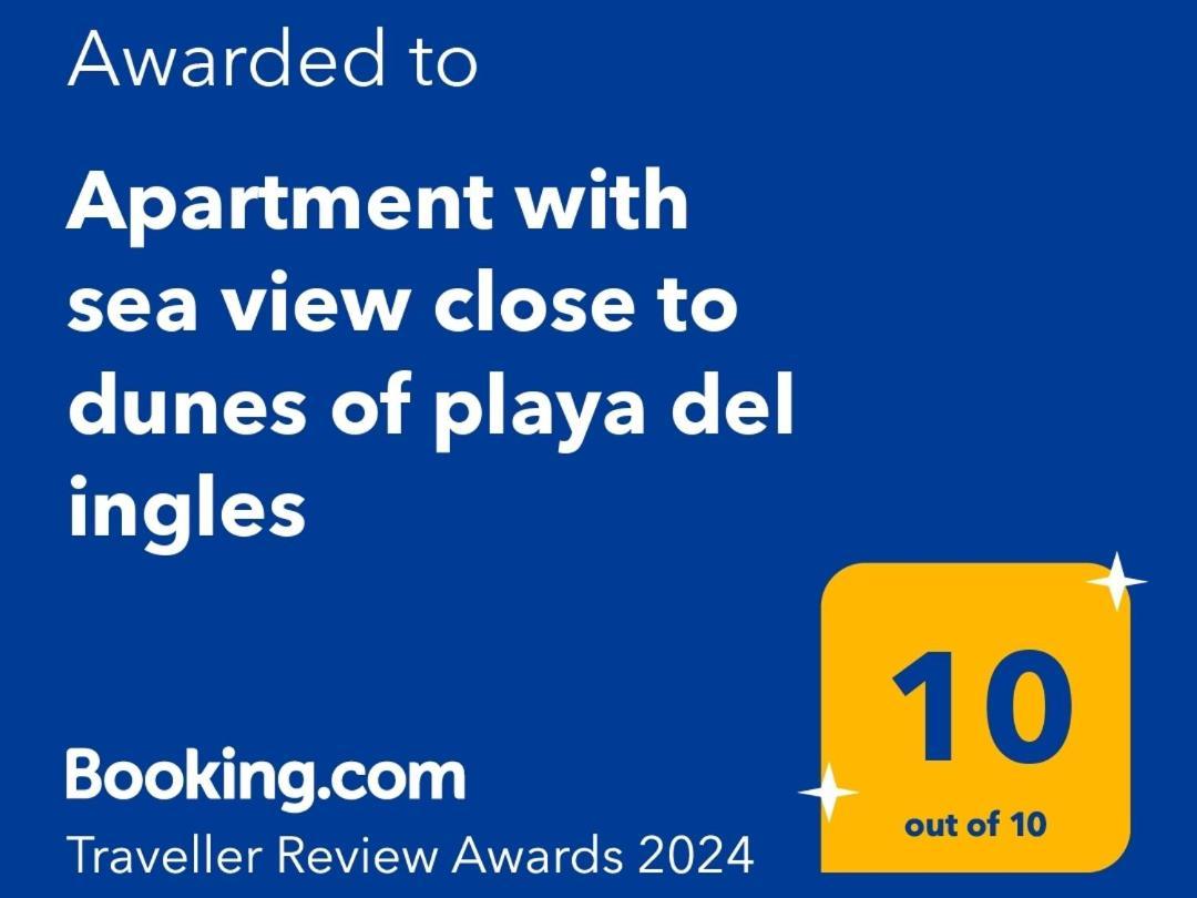 Apartment With Sea View Close To Dunes Of Playa Del Ingles San Bartolomé Kültér fotó