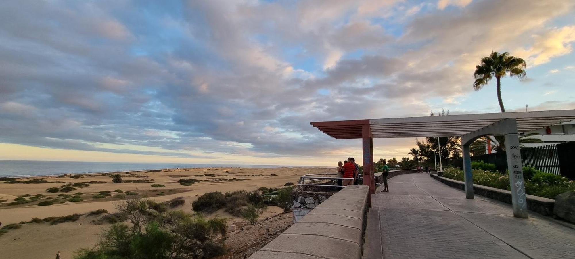 Apartment With Sea View Close To Dunes Of Playa Del Ingles San Bartolomé Kültér fotó