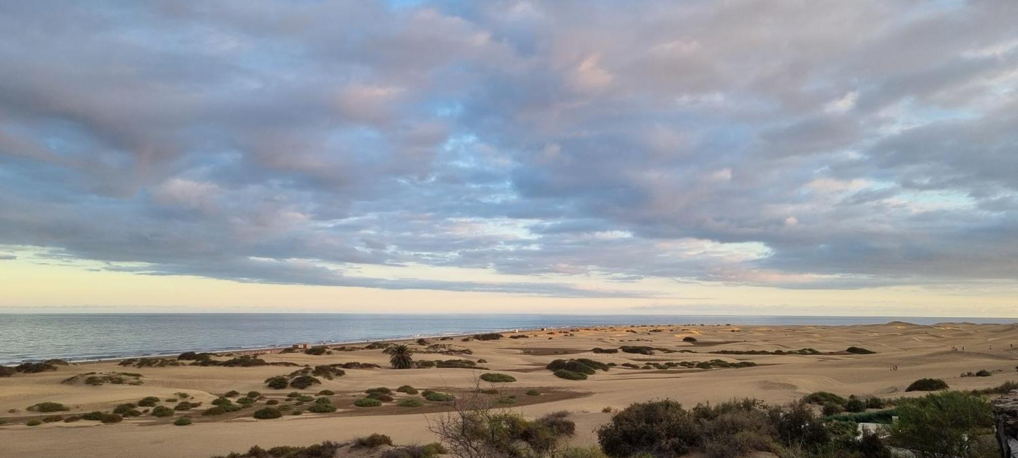 Apartment With Sea View Close To Dunes Of Playa Del Ingles San Bartolomé Kültér fotó