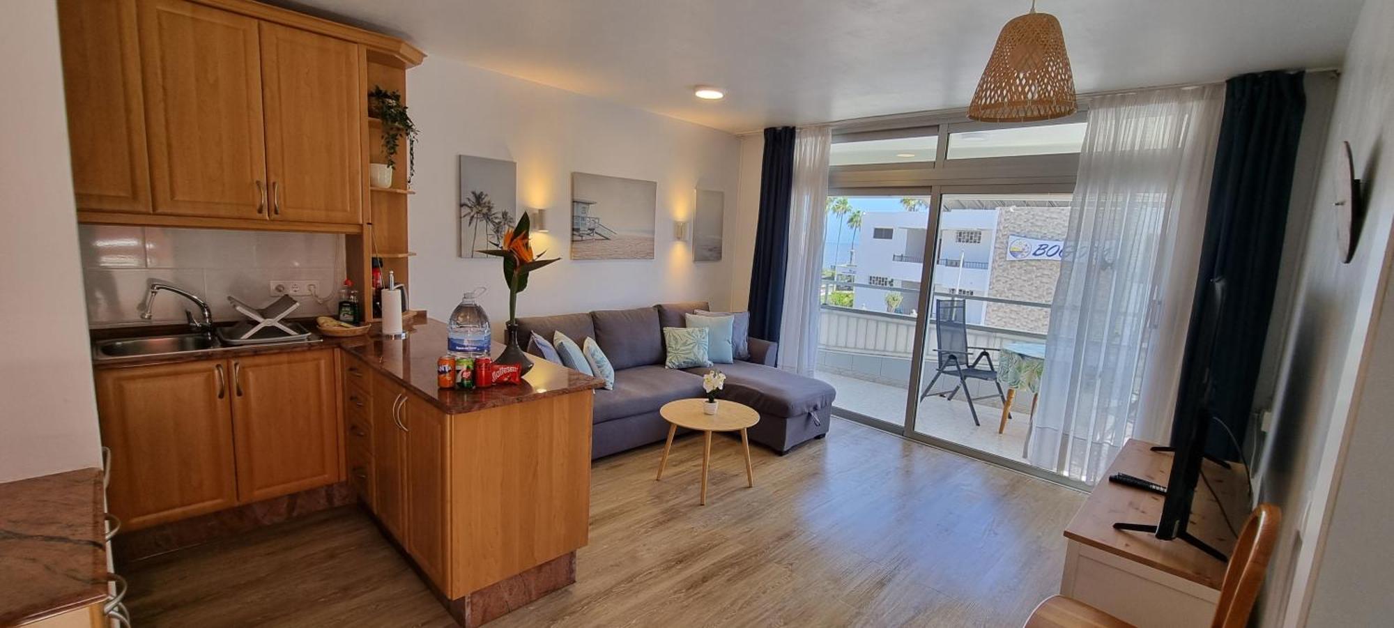 Apartment With Sea View Close To Dunes Of Playa Del Ingles San Bartolomé Kültér fotó